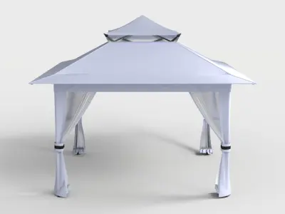 PATIO GAZEBO Low-poly 3D model