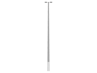 Concrete Lamp Post - Light Pole - Light Post - Street Light 04 3D model