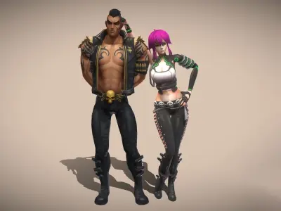 Wastedland Raiders 3D model