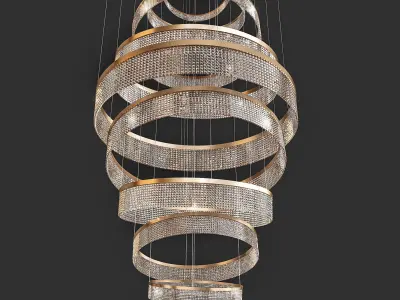 Swirl bespoke 3D model