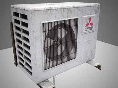 AirConditioning Mitsubishi 3D model