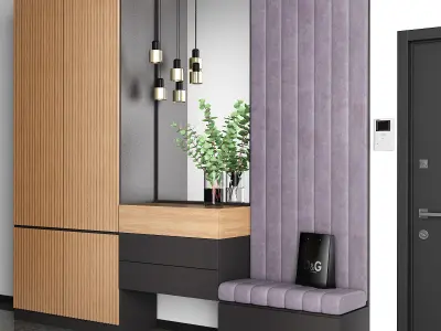 Entryway furniture 24 3D model