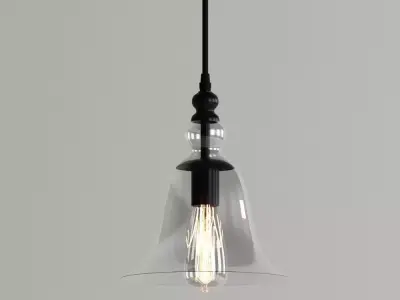 Hanging Lamp LOFT HOUSE P-125 3D model