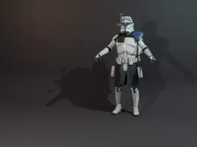 Captain Rex 3D model