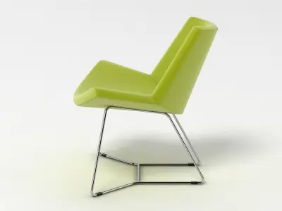 PlusHalle Lotus Chair 3D model