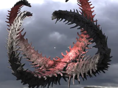 Genma Realms podium 1 Low-poly 3D model