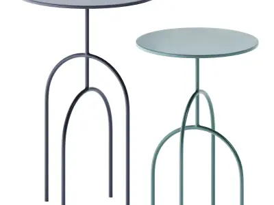 Moca Side Table by Objekto 3D model