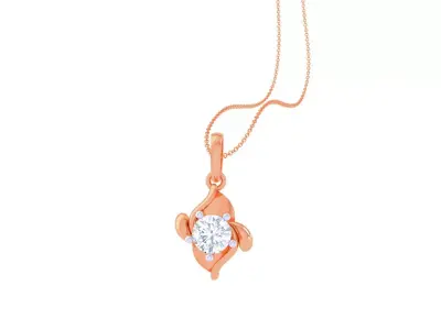 Light Solitaire Pendant Earrings Set 3dm stl obj mtl gltf glb 3D print model