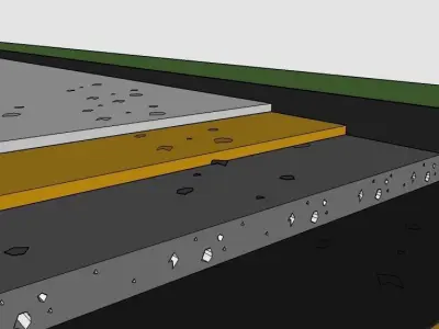 remodelacion de camino Free 3D model