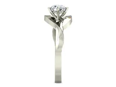 Women Ring  Render 3dm STL OBJ FBX Details 3D print model 331