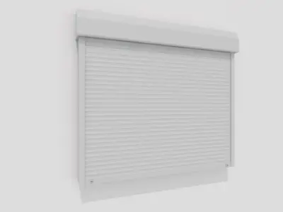 Japanese Window Draw 3D model