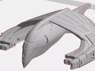 Romulan Ecuador 3D print model