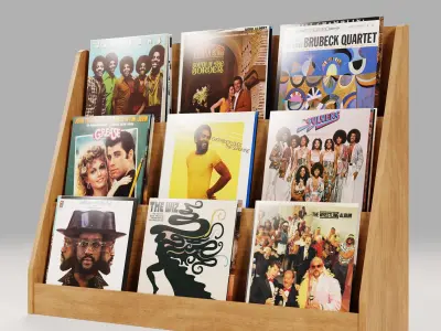 Vinyl Storage No52 3D model