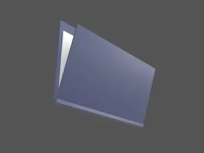 Folder v1 004 Low-poly 3D model