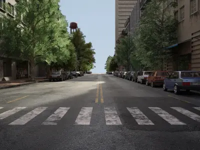 City District A21-A26 3D model