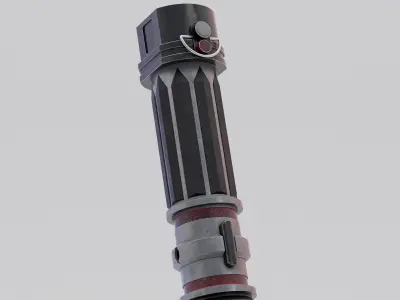 Custom Lightsaber 3D model