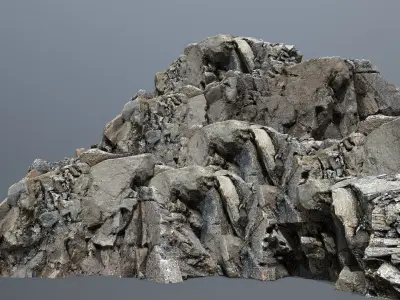 Mountain Low-poly 3D model order