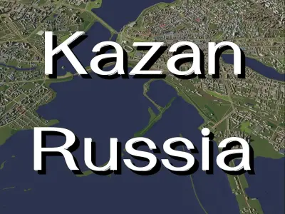 Russia - city and urban 3D Model Pack