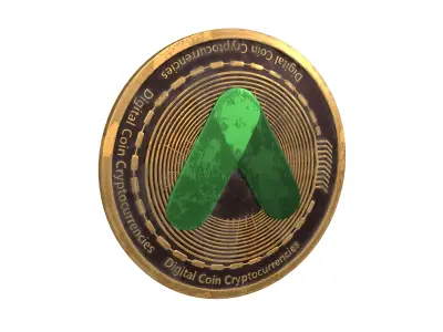 Anchor Protocol Coin v2 004 3D model