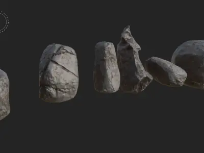 Fantasy Temple 3D Asset Pack  3D model