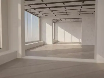 VR Showroom Gallery for product placement vol 1 3D model