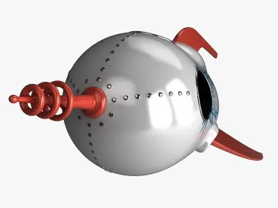 Rocket Ship 3D model