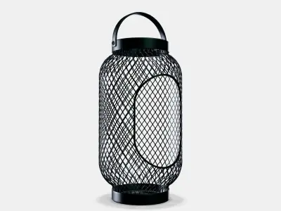 TOPPIG Lantern for block candle Low-poly 3D model