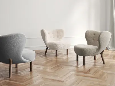 Little Petra Chair 3D model