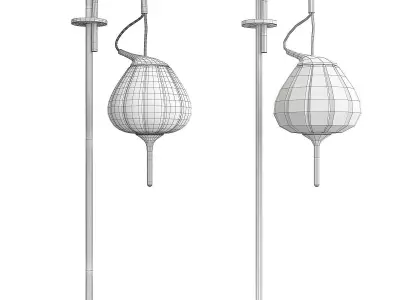 VONN Lighting Lecce Integrated LED Table Lamp Low-poly 3D model