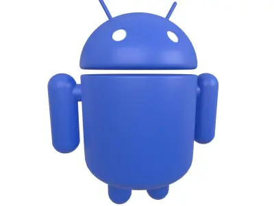 Android Robot v1 002 Free low-poly 3D model