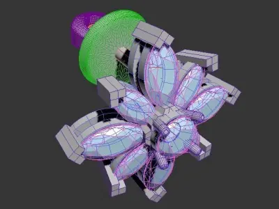 110119 SE marquise star 3D print model