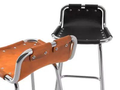 Les Arcs Barstool 3D model