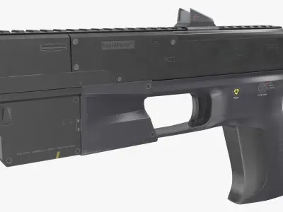  Sci-Fi Weapons, Props, and Environment 3D Model Bundle 