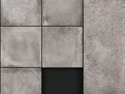 Keros Portobello Silver 500x500 3D model