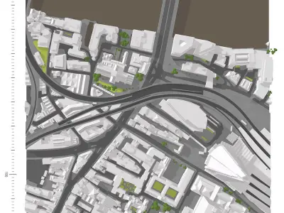 Free 3D Model of London - Sample of AccuCities Level 2 Model Free 3D model