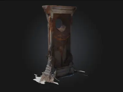 Mysterious Monolith  Enigma of the Ancient World 3D model