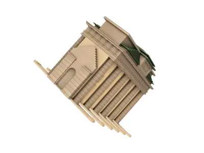 Brandenburg Gate 3D model