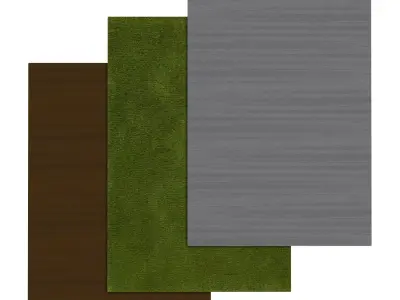 Rug Set 716 3D model