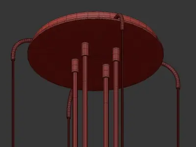 ZOEY CHANDELIER 3D model