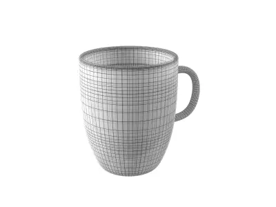 Double Walled Coffee Mug 3D model