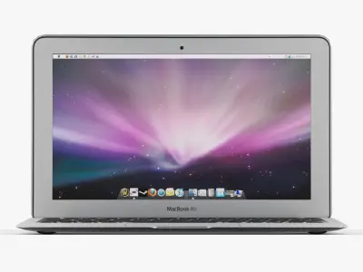 Apple MacBook Air 11 Low-Poly Low-poly 3D model
