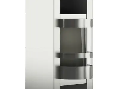 Metal Elevator 3D Model 3D model