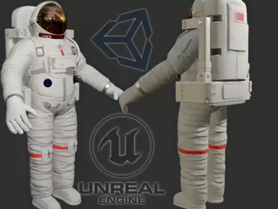 nasa astronaut 3d model  3D model