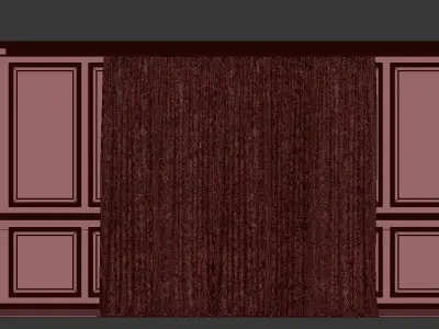 Curtain Set 330 3D model