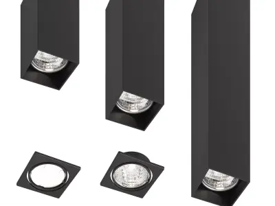 Light Star Rullo Black 3D model