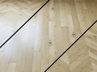 Laminate Kronopol Platinium Slim D4911 Zefir Oak Marshmallow Oak 3D model