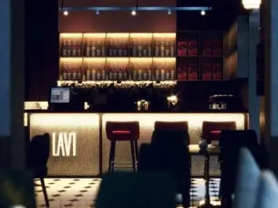 Interior  Coffee room  3D model