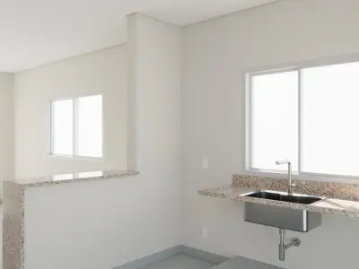 Empty House 3D model