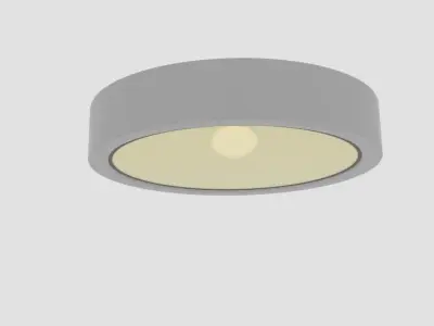  Recessed Light Low-poly 3D model