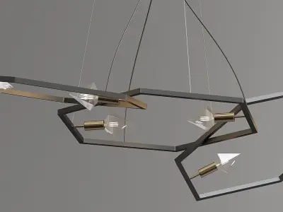 ESAGONO pendant light 3D model